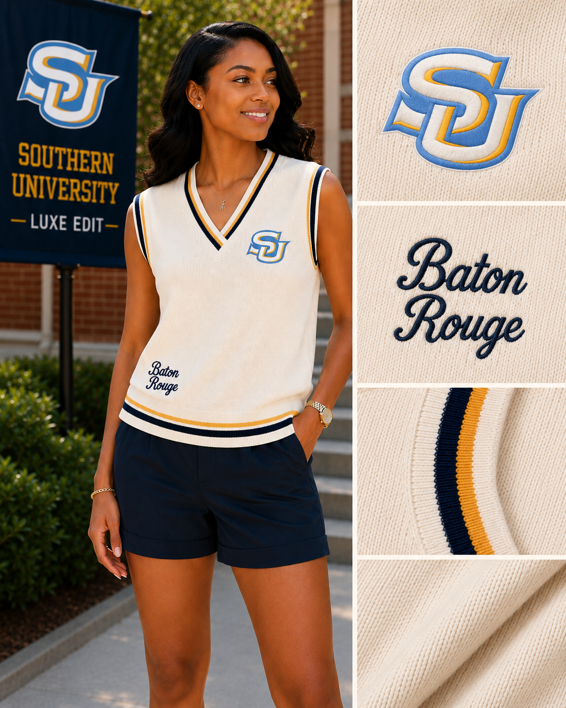 Lightweight Sleeveless Sweater