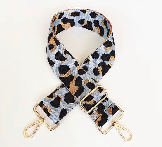NON BEADED PRINTED PURSE STRAP
