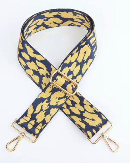 NON BEADED PRINTED PURSE STRAP